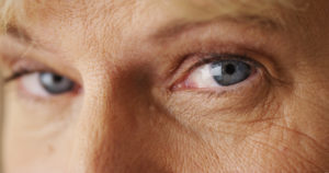 Close up of eyes